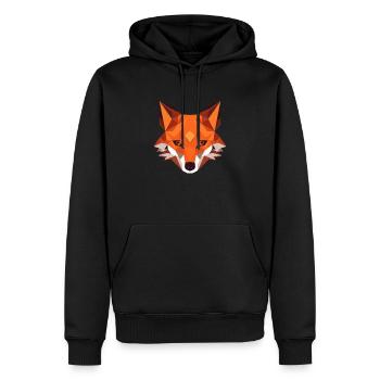 Lustige Geschenke für Fuchsliebhaber - Männer Premium Bio Hoodie - Schwarz - Vorne - Nico (187cm)