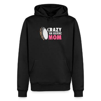Tamburin für Männer Frauen Lustiger Tamburinspieler - Männer Premium Bio Hoodie - Schwarz - Vorne - Nico (187cm)