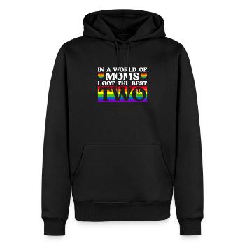 Homosexuell Mom Lesbisch Mütter Mütter Tag - Männer Premium Bio Hoodie - Schwarz - Vorne - Nico (187cm)