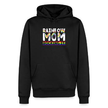 Homosexuell Mom Lesbisch Mütter Mütter Tag - Männer Premium Bio Hoodie - Schwarz - Vorne - Nico (187cm)