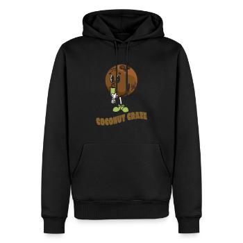 Coconut Lover Juice Beach Tropical Summer - Männer Premium Bio Hoodie - Schwarz - Vorne - Nico (187cm)