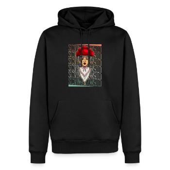 Schwarzwaldmädel Schwarzwald allemand Wald - Sweat à capuche Premium bio Homme - noir - Devant - Nico (187cm)