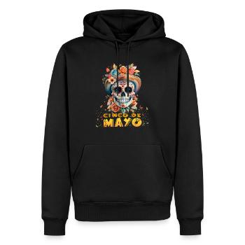 Cinco De Mayo Mädchen Mexikanische Fiesta 5 De Mayo - Männer Premium Bio Hoodie - Schwarz - Vorne - Nico (187cm)