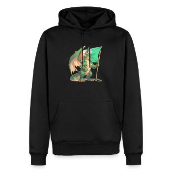 Drache Irish St. Patricks Day Drache Kinder - Männer Premium Bio Hoodie - Schwarz - Vorne - Nico (187cm)