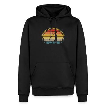 Veterinarian - Veterinarian Joke - Veterinary - Männer Premium Bio Hoodie - Schwarz - Vorne - Nico (187cm)