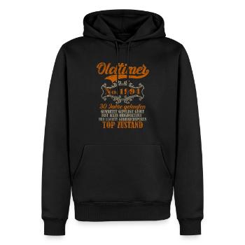 1994 Vintage Geburtstag Gift Tee Retro Style - Männer Premium Bio Hoodie - Schwarz - Vorne - Nico (187cm)