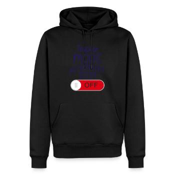School's Out Forever Retirement 2024 Retired - Männer Premium Bio Hoodie - Schwarz - Vorne - Nico (187cm)