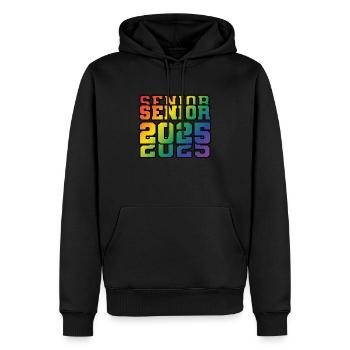 Senior 2025 Retired Retirement - Männer Premium Bio Hoodie - Schwarz - Vorne - Nico (187cm)