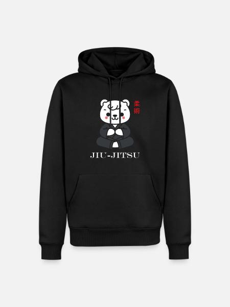 Jiu Jitsu - Men’s Premium Organic Hoodie - black