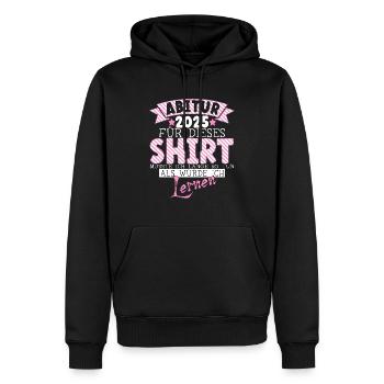Abitur 2025 Abitur Abitur Gift Girl - Men’s Premium Organic Hoodie - black - Front - Nico (187cm)
