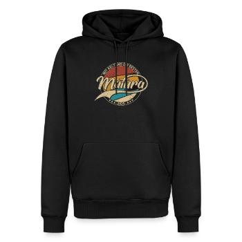 Matura 2024 Matura Matura Graduation Gift - Men’s Premium Organic Hoodie - black - Front - Nico (187cm)