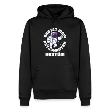 Das Ist Mein Astronauten Kostüm - Männer Premium Bio Hoodie - Schwarz - Vorne - Nico (187cm)