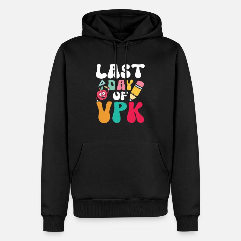 Dernier jour de vpk - Sweat à capuche Premium bio Homme - noir