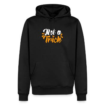 Sexe Révélation Halloween Papa en devenir - Sweat à capuche Premium bio Homme - noir - Devant - Nico (187cm)