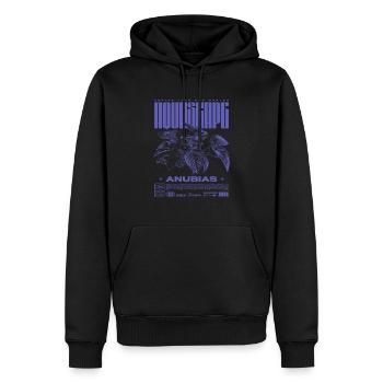 Aquascaping Anubias Plante Aquatique Fish Keeper - Sweat à capuche Premium bio Homme - noir - Devant - Nico (187cm)