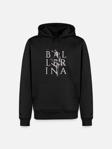 Ballerina Dance Dancer Gift - Men’s Premium Organic Hoodie - black