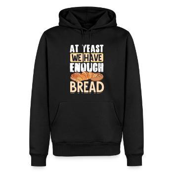 Bread Baking Bread Maker - Men’s Premium Organic Hoodie - black - Front - Nico (187cm)