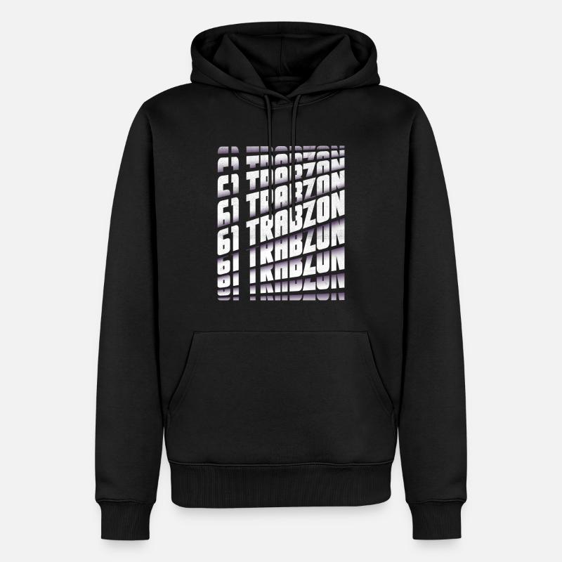 61 Trabzon - Männer Premium Bio Hoodie - Schwarz