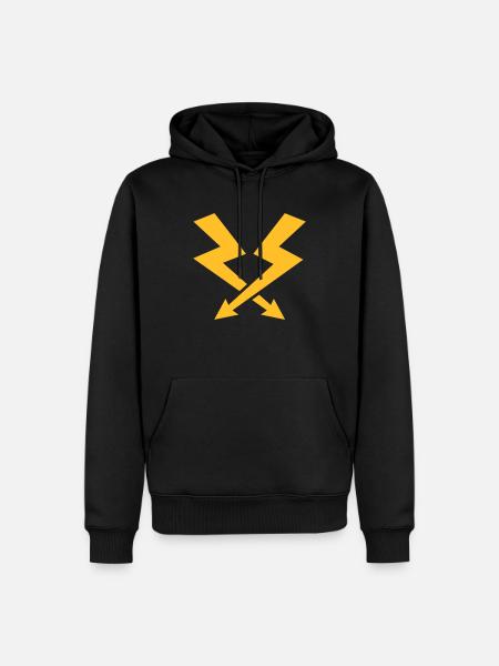 Flash - Men’s Premium Organic Hoodie - black