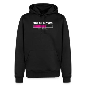 Salsa bewegt lustige Salsa-Tänzerin Geschenk - Männer Premium Bio Hoodie - Schwarz - Vorne - Nico (187cm)