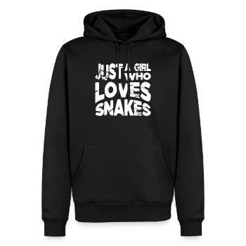 south america jokes humour transmutation - Männer Premium Bio Hoodie - Schwarz - Vorne - Nico (187cm)
