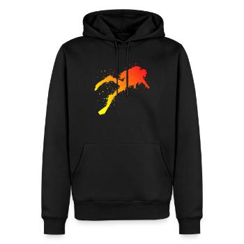 Diving Scuba Dive Herren Jungen Tauchen Taucher - Männer Premium Bio Hoodie - Schwarz - Vorne - Nico (187cm)