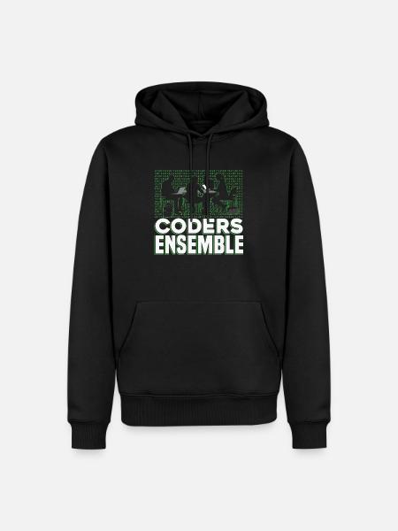 Programmierer Coder Software Entwickler - Männer Premium Bio Hoodie - Schwarz