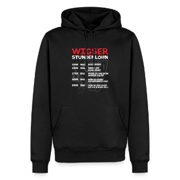 Wigser Wig Schweißen Schweißfachmann - Männer Premium Bio Hoodie - Schwarz - Vorne - Nico (187cm)