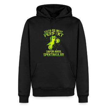 Kinder Cross motorrad Motocross Kindercross - Männer Premium Bio Hoodie - Schwarz - Vorne - Nico (187cm)