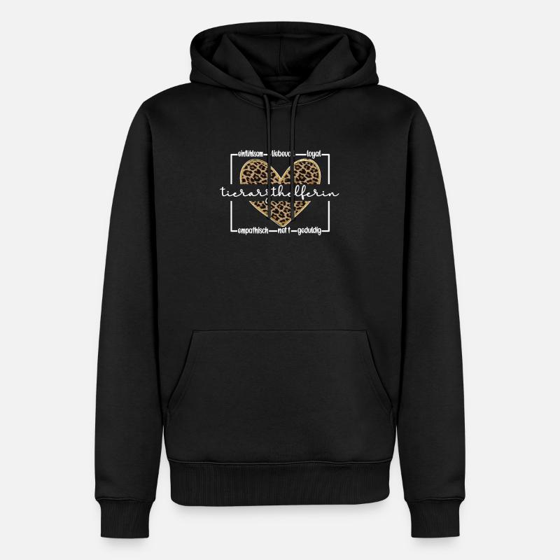 Assistant vétérinaire Assistant vétérinaire Assistant - Sweat à capuche Premium bio Homme - noir