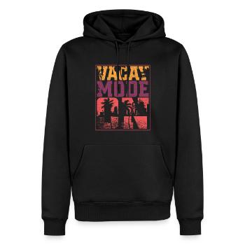 Sommer Urlaub Vacation - Männer Premium Bio Hoodie - Schwarz - Vorne - Nico (187cm)