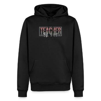 Future Teacher Teacher Training Student Teacher Training Programme - Men’s Premium Organic Hoodie - black - Front - Nico (187cm)