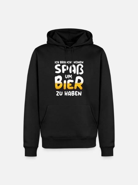 Nachbar Einzug Einweihungsparty Nachbarschaft - Männer Premium Bio Hoodie - Schwarz