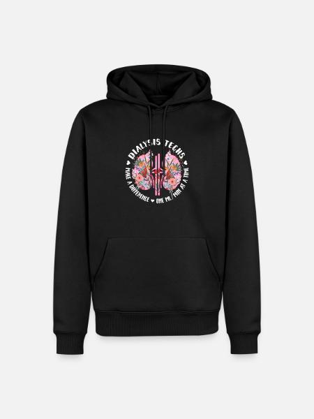 Dialysetechniker Dialysetechnik Dialyse-Techniker - Männer Premium Bio Hoodie - Schwarz