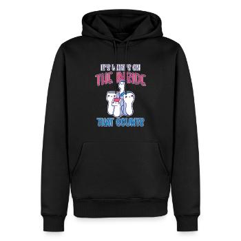 Sonographer Sonographie Ultraschalldiagnostiker - Männer Premium Bio Hoodie - Schwarz - Vorne - Nico (187cm)