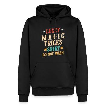 Magician Party Magic Tricks Performer Magician - Männer Premium Bio Hoodie - Schwarz - Vorne - Nico (187cm)