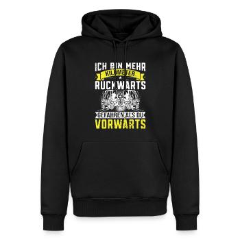 Staplerfahrer Lagerist Gabelstaplerfahrer - Männer Premium Bio Hoodie - Schwarz - Vorne - Nico (187cm)