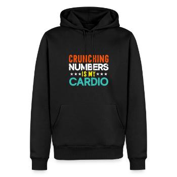 Buchhalter Geschenk Beruf Finanzen Steuerberater - Männer Premium Bio Hoodie - Schwarz - Vorne - Nico (187cm)