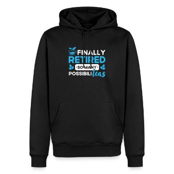 Teetrinker Teeliebhaber Geschenk Tee - Männer Premium Bio Hoodie - Schwarz - Vorne - Nico (187cm)
