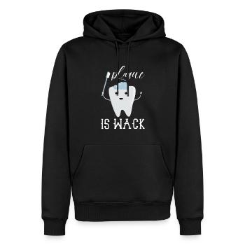 Dentiste Cadeau dentaire Étudiant en médecine Dentiste - Sweat à capuche Premium bio Homme - noir - Devant - Nico (187cm)