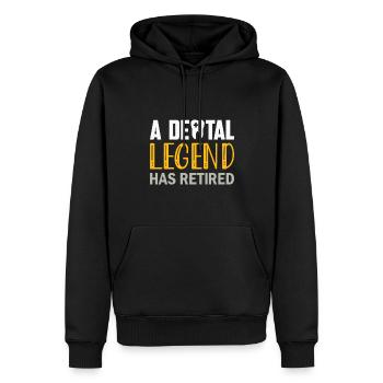 Zahnarzt Dental Geschenk Medizinstudent Zahnarzt - Männer Premium Bio Hoodie - Schwarz - Vorne - Nico (187cm)