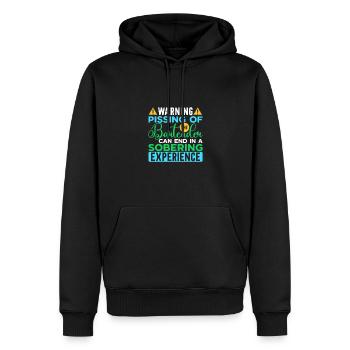 Bartender Gift Mixologist Saying Bar - Men’s Premium Organic Hoodie - black - Front - Nico (187cm)