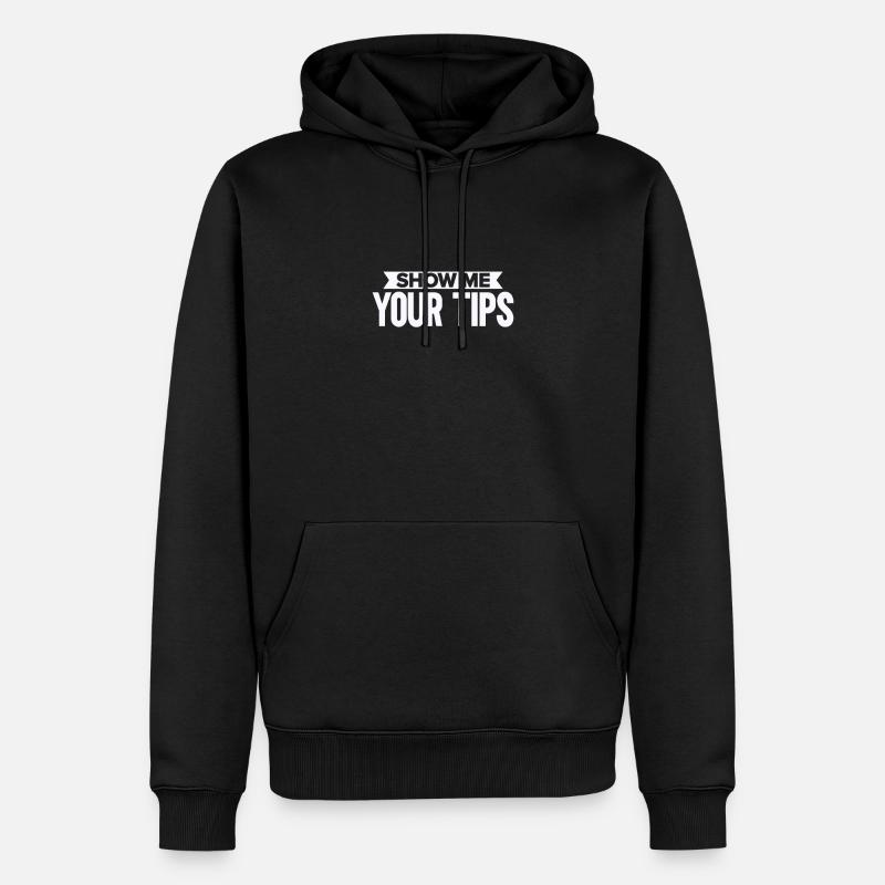 Barkeeper Geschenk Mixologist Spruch Bar - Männer Premium Bio Hoodie - Schwarz