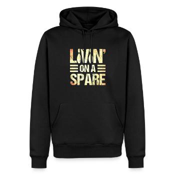 Bowling Team Bowler Bowling - Männer Premium Bio Hoodie - Schwarz - Vorne - Nico (187cm)