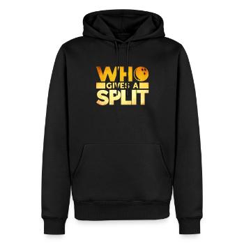 Bowling Team Bowler Bowling - Männer Premium Bio Hoodie - Schwarz - Vorne - Nico (187cm)