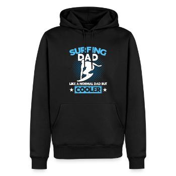 Surf Sport Planche de surf Ocean Sunshine Surfer - Sweat à capuche Premium bio Homme - noir - Devant - Nico (187cm)