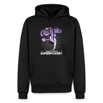Cheerleading Cheerleader Cheering Team Cheer Coach - Männer Premium Bio Hoodie - Schwarz - Vorne - Nico (187cm)
