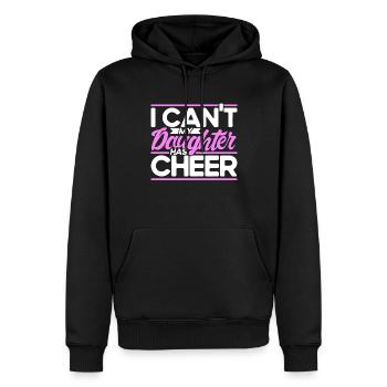 Cheerleading Cheerleader Cheering Team Cheer Coach - Männer Premium Bio Hoodie - Schwarz - Vorne - Nico (187cm)