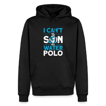 Wasserball Wassersport Polo Schwimmen - Männer Premium Bio Hoodie - Schwarz - Vorne - Nico (187cm)