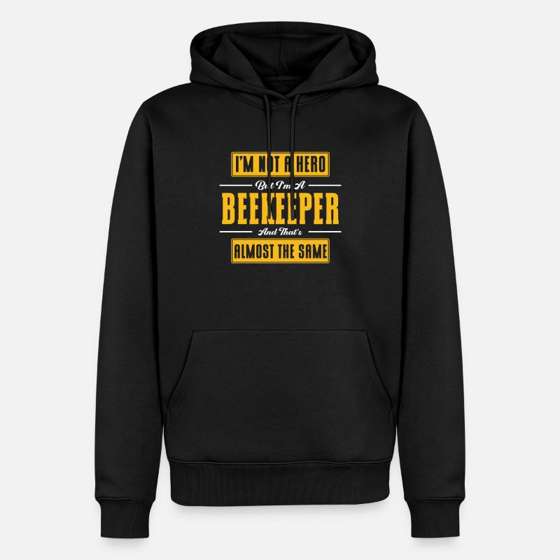 Apiculture Apiculteurs Abeilles Apiculteurs - Sweat à capuche Premium bio Homme - noir